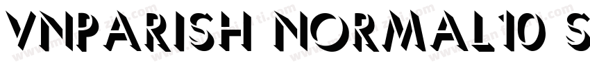 VNParisH Normal10 S字体转换